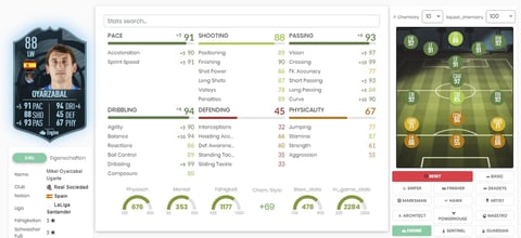 Fifa 21 la liga potm oyarzabal card