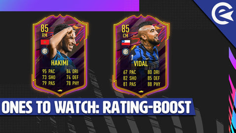 Fifa 21 otw rating boost hakimi vidal