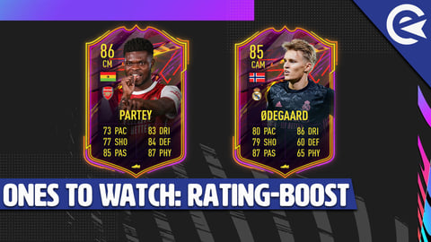 Fifa 21 otw rating boost partey odegaard