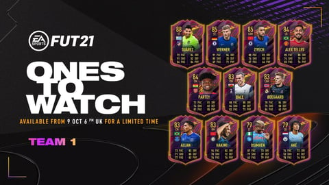 Fifa 21 otw team 1 ones to watch