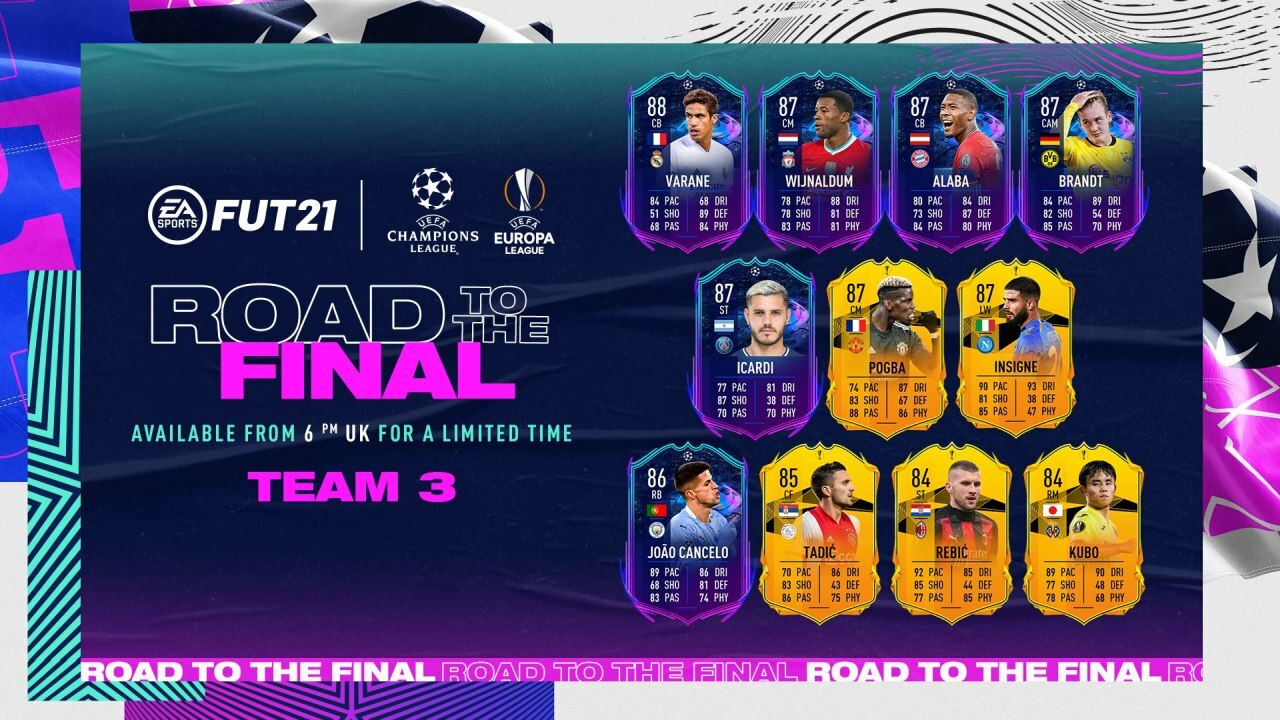 FIFA 21 RTTF Team 3 Released – An Overview of All Players