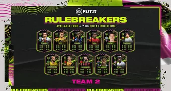 Fifa 21 rulebreakers team 2