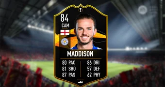 Fifa 21 totgs james maddison sbc