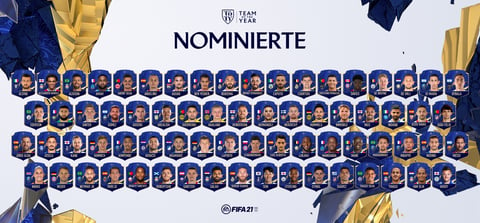 Fifa 21 toty world nominees