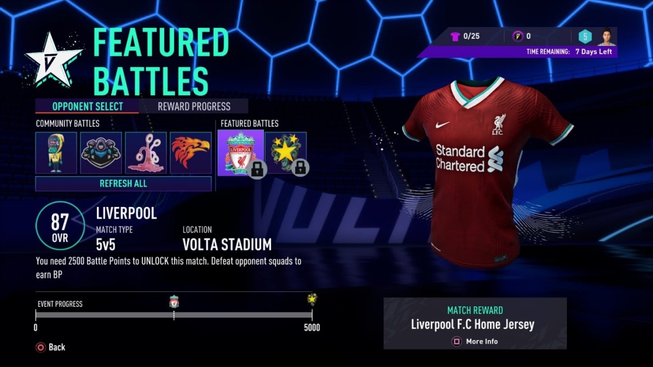 Fifa 21 volta featured battle