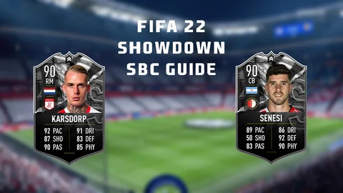 Fifa 22 showdown sbc guide