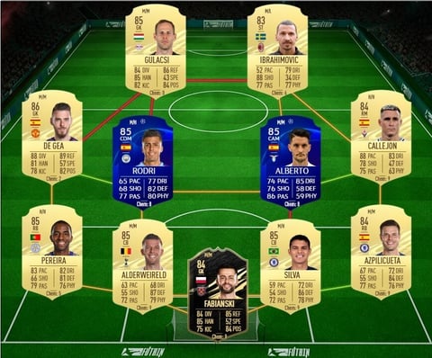 Fifa21 base icon upgrade team2