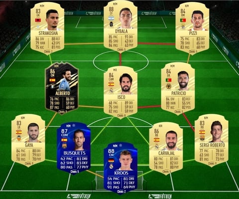 Fifa21 base icon upgrade team3