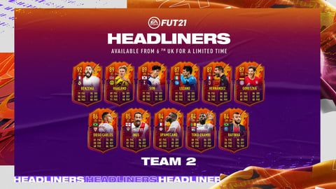 Fifa21 headliners team2