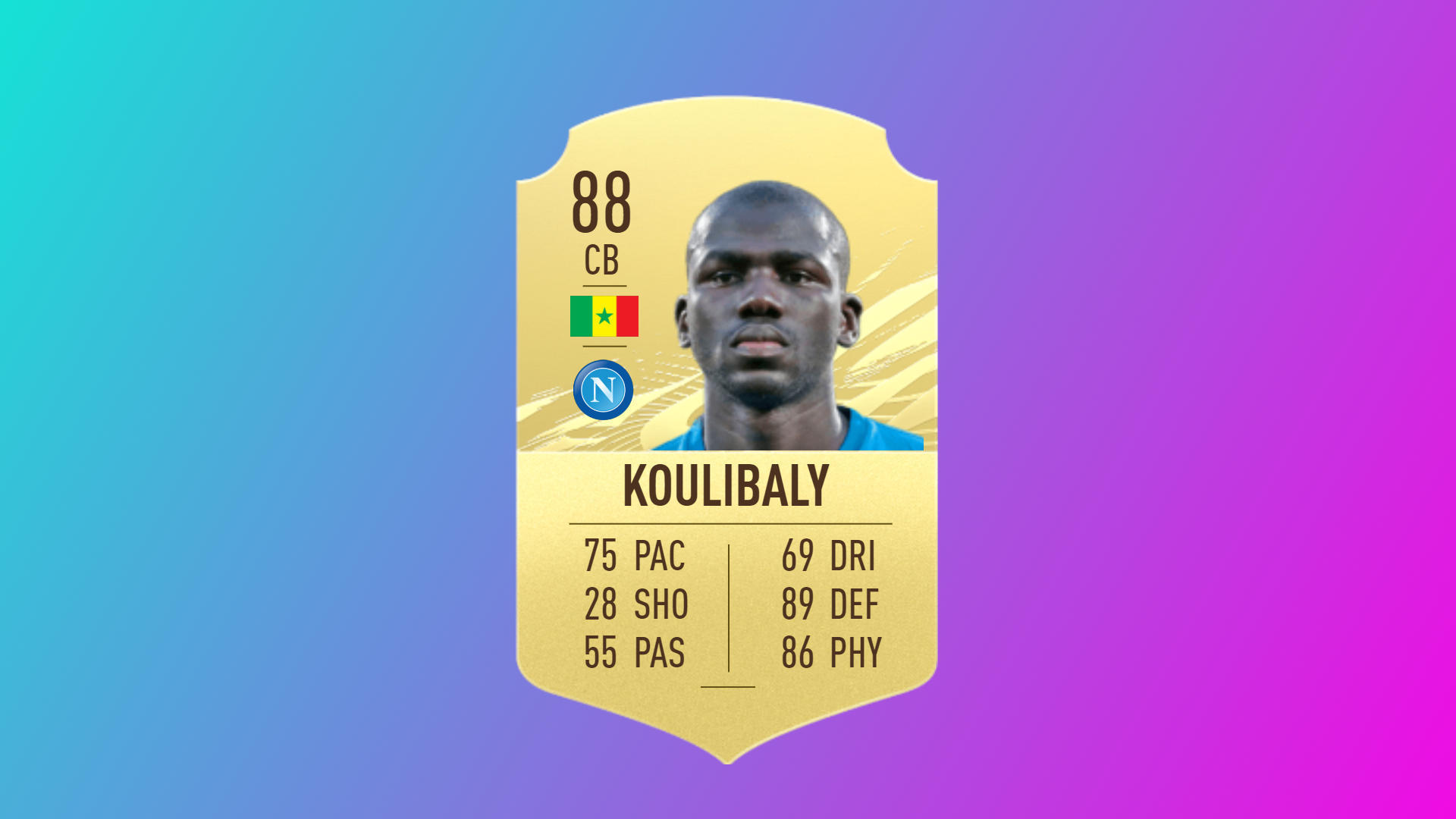 Fifa21 top seriea players kalidou koulibaly