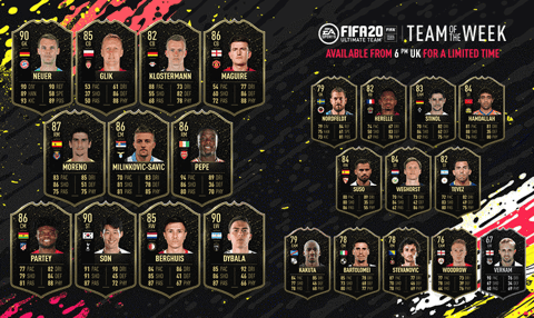 Fifa 20 totw 23