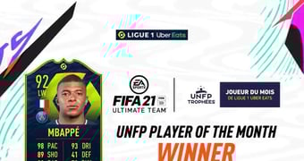 Fifa 21 kylian mbappe ligue 1 potm sbc solution