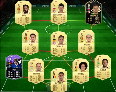 Fifa 21 kylian mbappe ligue 1 potm sbc team 4