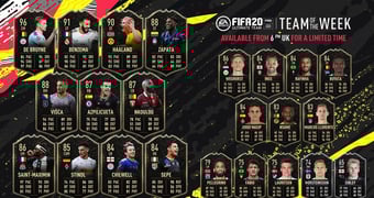 Fifa team of the week is back