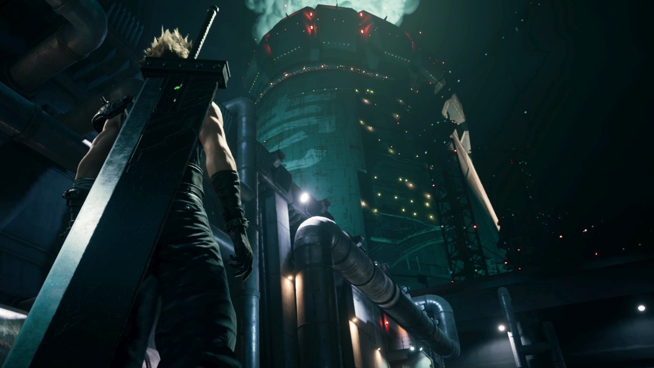 Cloud auf dem Weg zum Mako-Reaktor. Final Fantasy 7 Remake für PlayStation 4 ist ein echter Hit