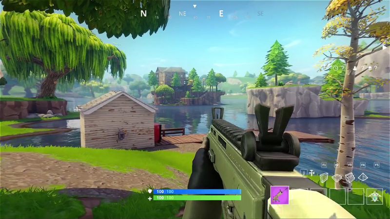 fortnite first person view