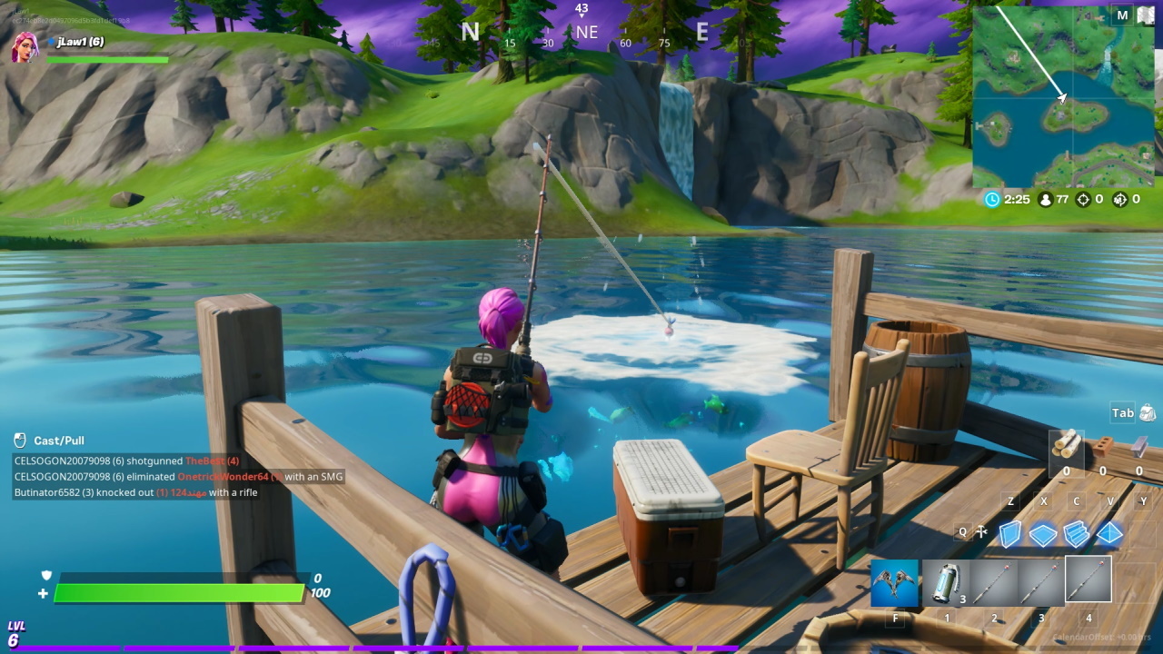 Fishing pole