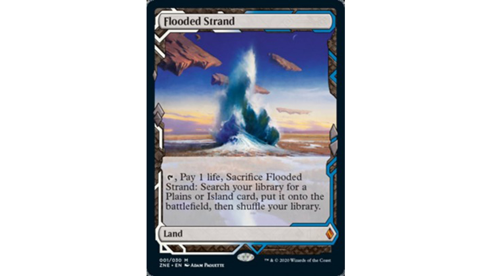 Flooded strand