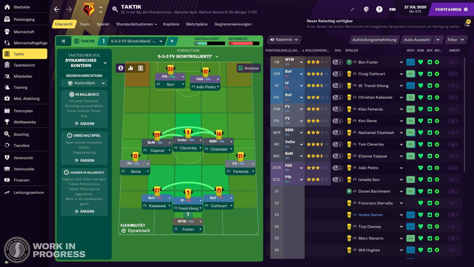 Football Manager 2021 Preview Tactics