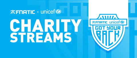 Fnatic unicef charity gotyourback