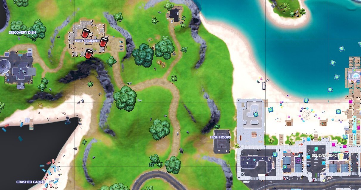 Fort crumpet ink bottle locations