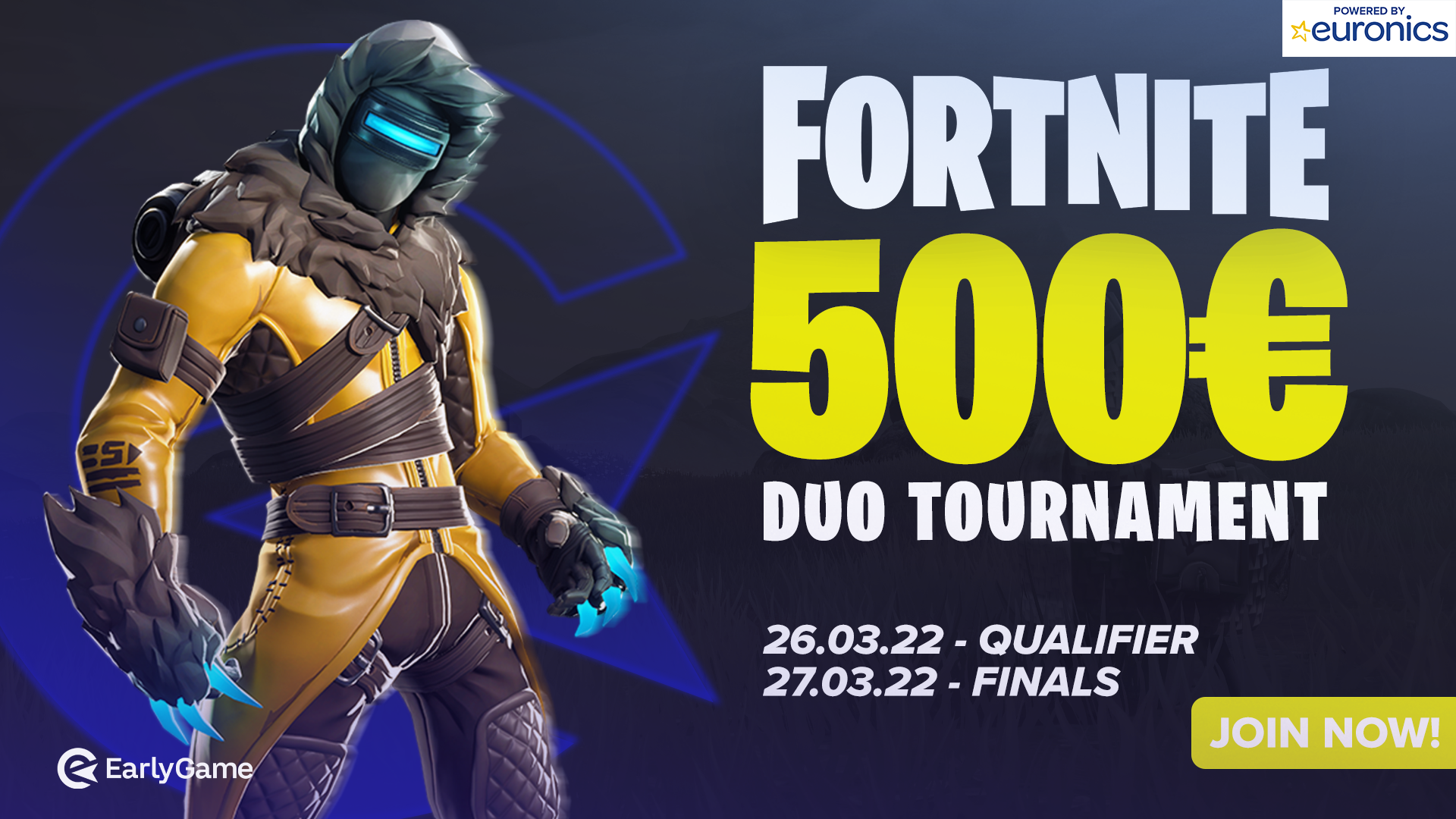 Fortnite 500 tournament with euronics