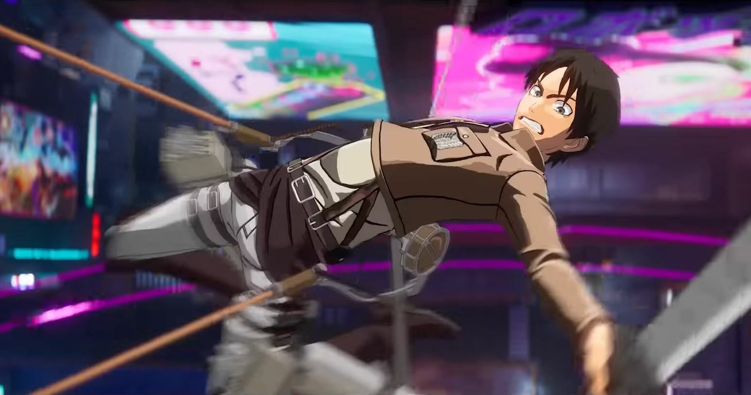 Fortnite Attack on Titan 3D waist grappler