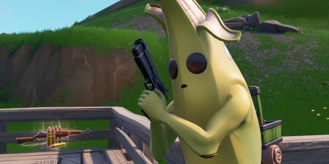 Fortnite banana with gun