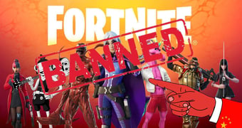 Fortnite banned china