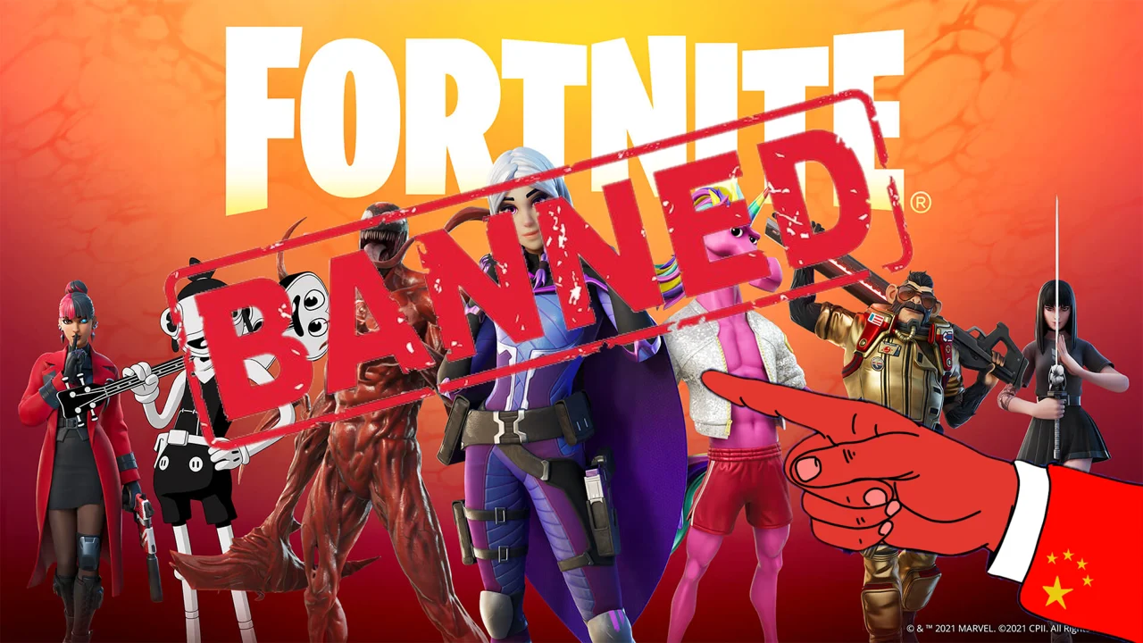 Fortnite Banned in China