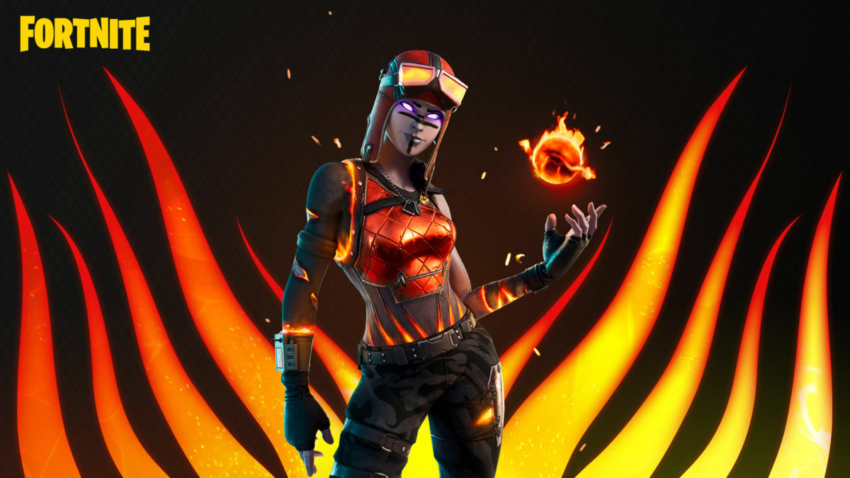 Fortnite blaze skin