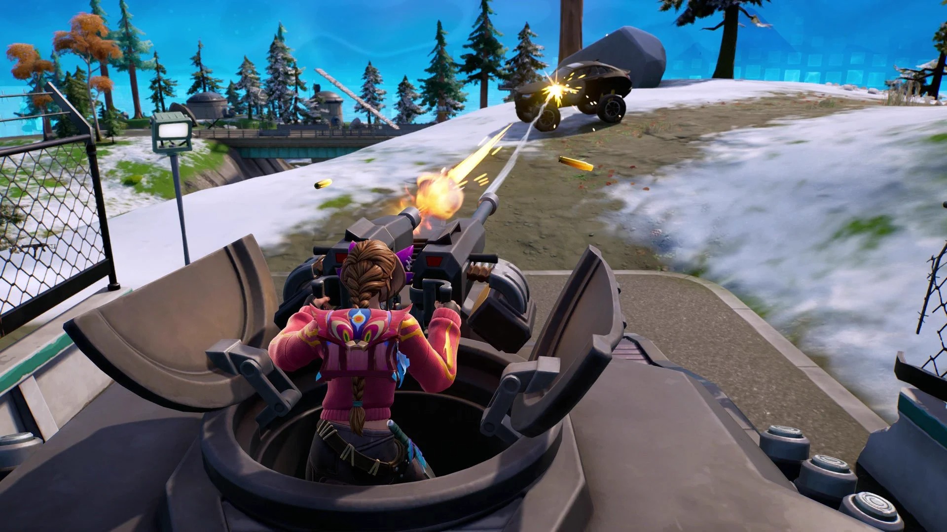 Fortnite car turrets