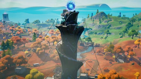 Fortnite challenge zero point the spire