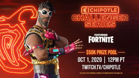 Fortnite chipotle challenger series