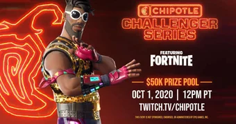 Fortnite chipotle challenger series