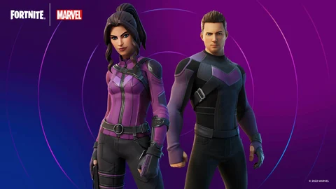 Fortnite clint barton and kate bishop hawkeye outfits 1920x1080 b87c72c6c30d