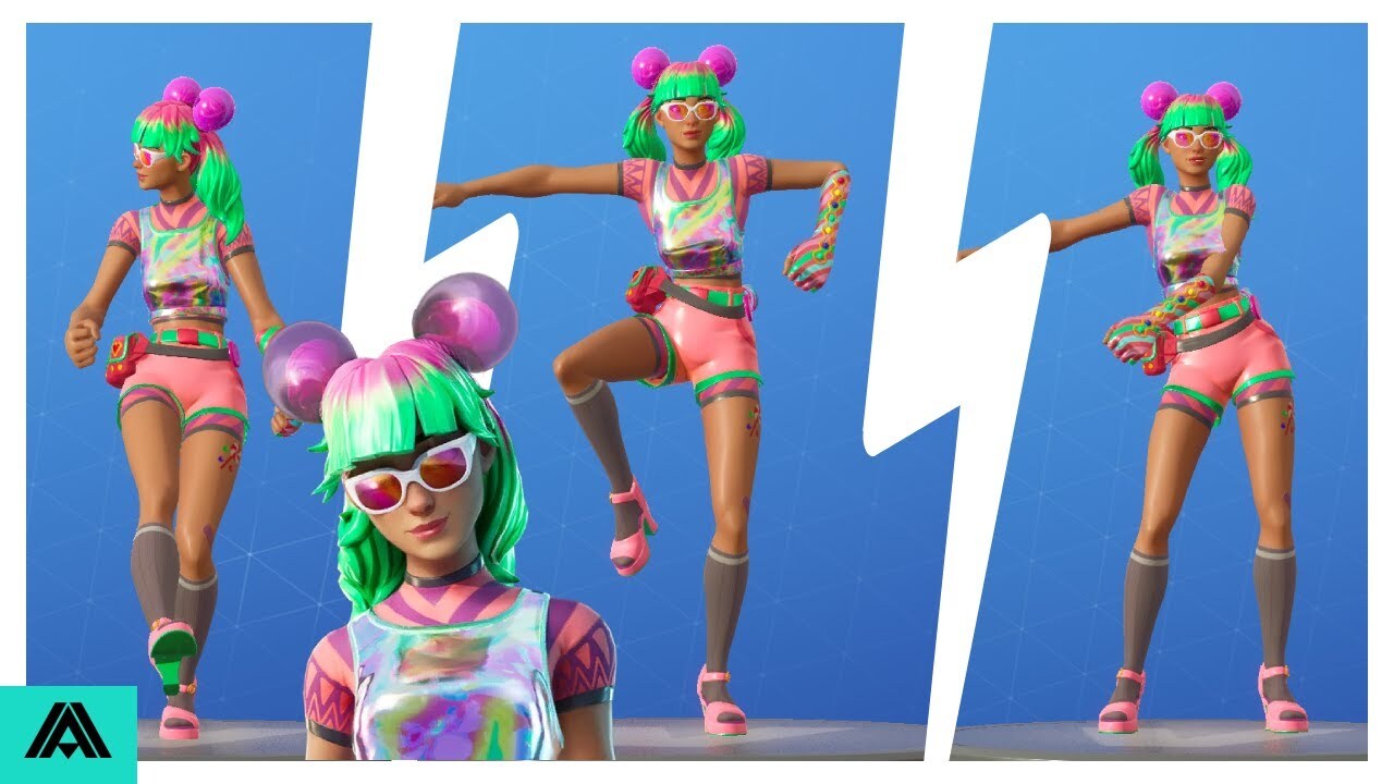 Fortnite cosmic summer Tropical Punch Zoey skin1
