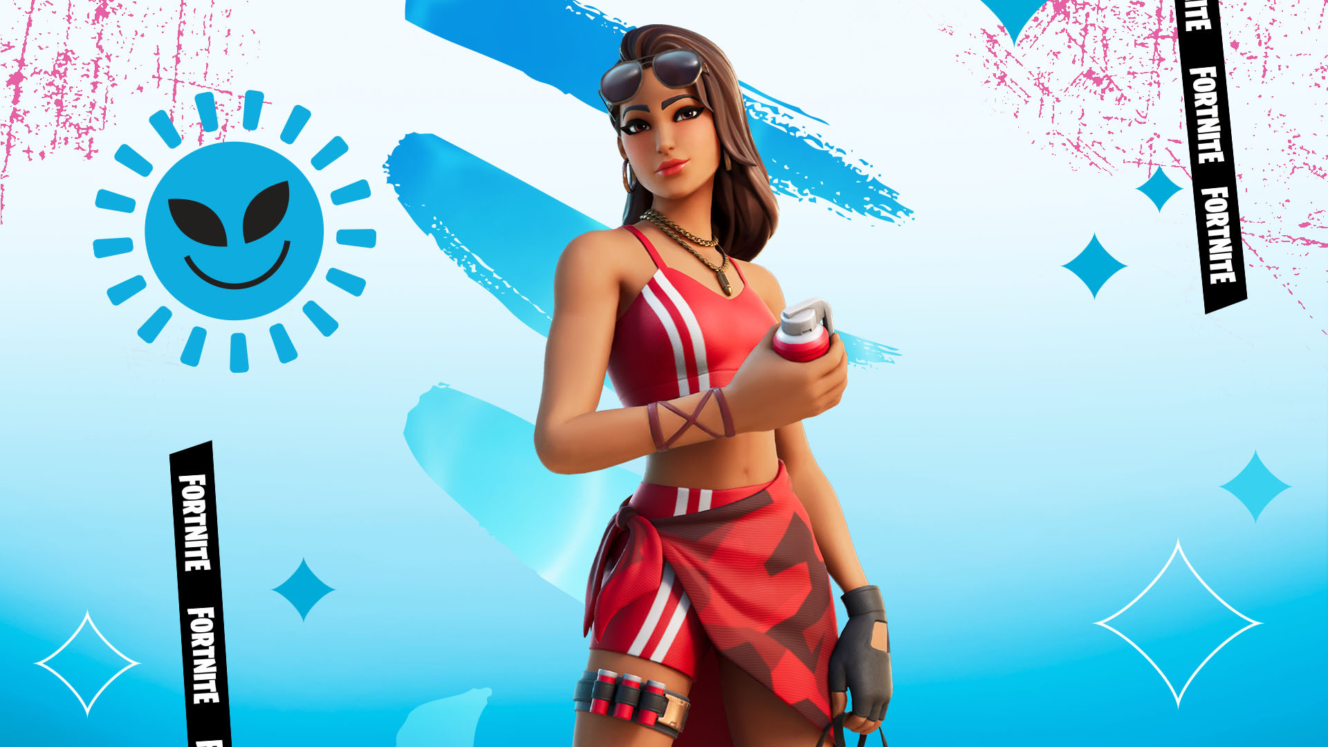 Fortnite cosmic summer boardwalk ruby