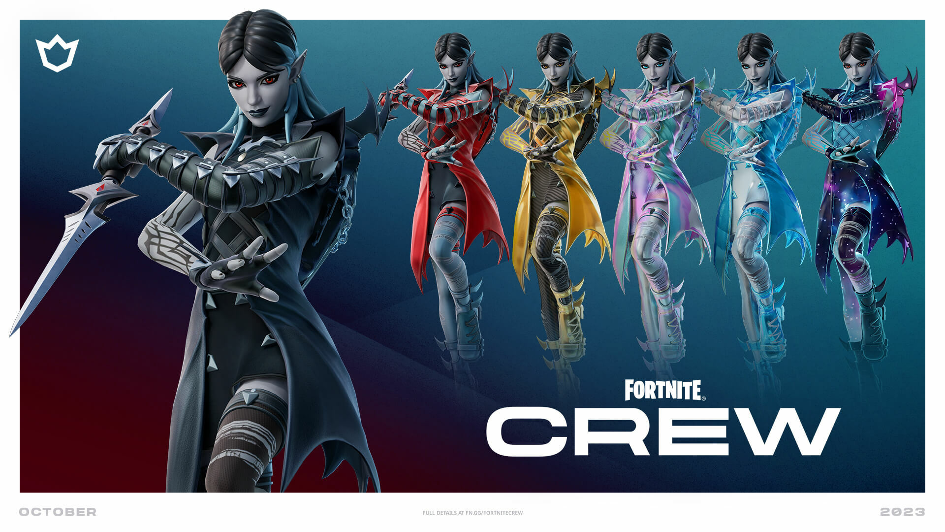 fortnite crew legacy styles