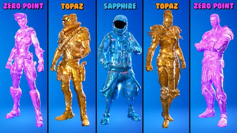 Fortnite crystal styles