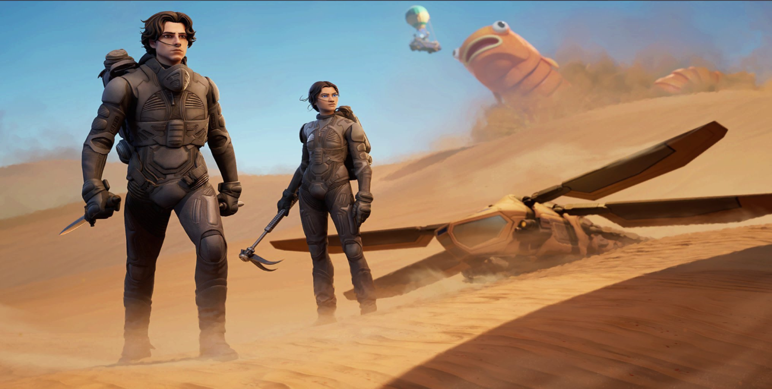 Fortnite dune zendaya