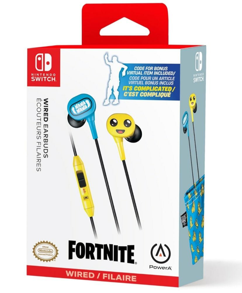 PowerA Wired Earphones for Nintendo Switch