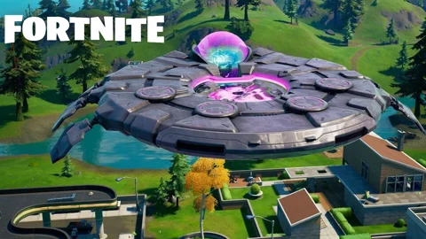 Fortnite enter ufo