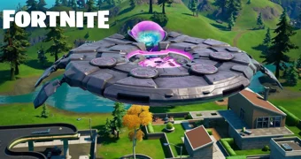 Fortnite enter ufo