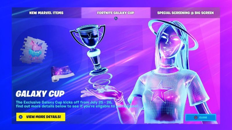 Fortnite galaxy cup