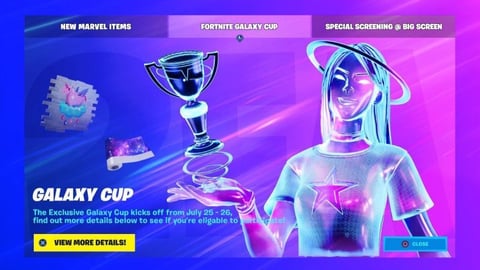 Fortnite galaxy cup