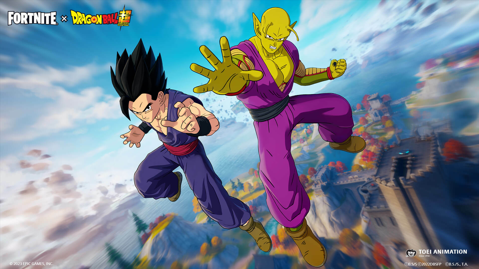 Fortnite gohan and piccolo