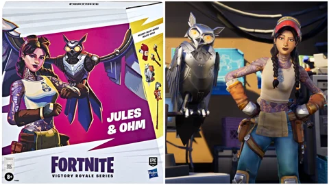 Fortnite hasbro jules ohn toy collaberation