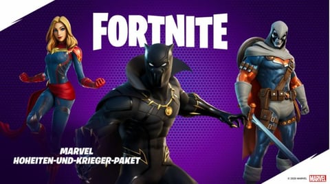 Fortnite hoheiten und krieger paket