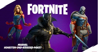 Fortnite hoheiten und krieger paket